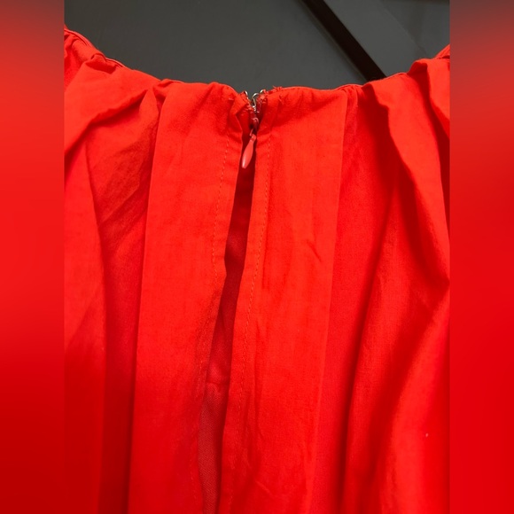 NWT Twilight Tides Off The Shoulder Maxi Dress in Scarlet, Size Medium - Picture 8 of 11